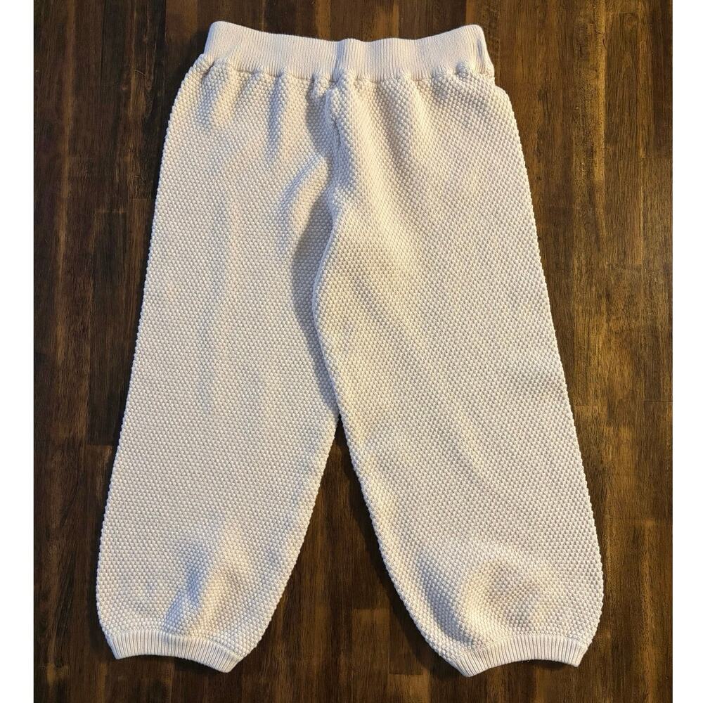 Free People Beach Size Small Pants Hailee 100% Cotton Knit Pull On Jogger Crop